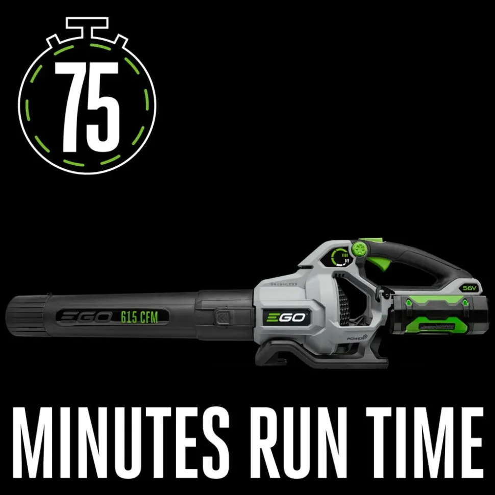 EGO POWER+ 15" Powerload String Trimmer & 615 CFM Blower w/ 2.5Ah Battery & Charger Combo Kit ST6151LB