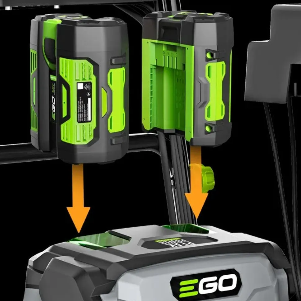 EGO POWER+ 24" Self-Propelled Peak Power 2-Stage Snow Blower w/ Two 7.5Ah Batteries & Dual-Port Charger Kit SNT2405