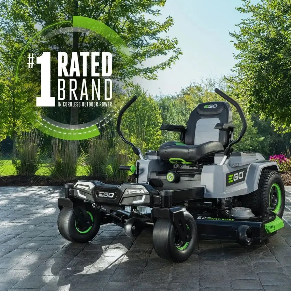 EGO Power+ 52" Z6 Zero Turn 25HP Riding Mower 56Vx6 12.0Ah Kit ZT5207L