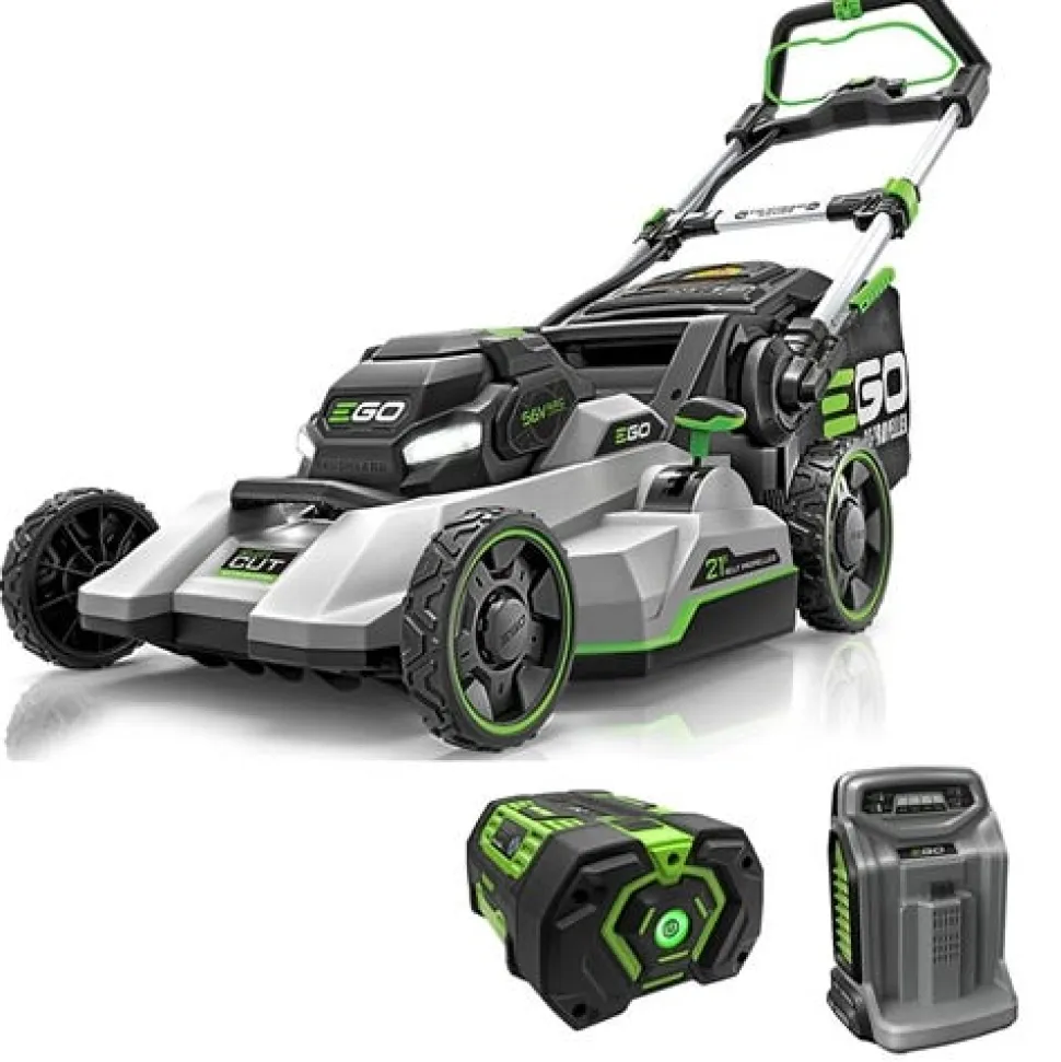 EGO 56V Power+ 21" Select Cut Lawn Mower Self-Propelled 7.5Ah Kit LM2135SP