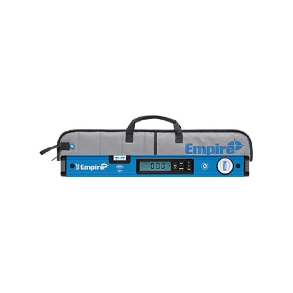 Empire EM105 Digital 24" Magnetic Box Level w/ Case True Blue em105.24