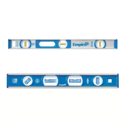 Empire Level 24 in. Aluminum I-Beam Level With 12 in. Compact Box Level Set 500.24P