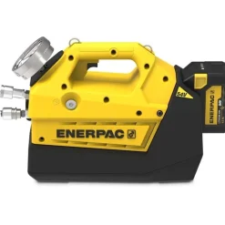Enerpac 54V Cordless Hydraulic Torque Wrench Pump Kit, 115V Charger, 4/2 Valve, 241 cu. in. Usable Oil w/ Pendant Control XC2504BB