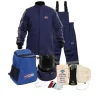 Enespro ArcGuard Performance 40 cal Jacket & Bib Kit w/ Lift Front Hood & Voltage Gloves ARC40KIT-MD10