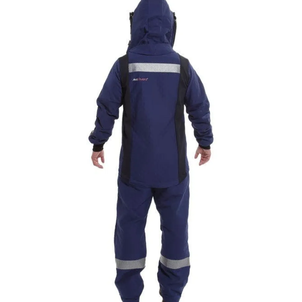 Enespro ArcGuard Performance 40 cal Jacket & Bib Kit w/ Lift Front Hood & Voltage Gloves ARC40KIT-MD09