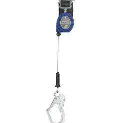 FallTech 8' Cable FT-X Class 2 LE SRL, Single-leg with Aluminum Rebar Hook 82808SP5