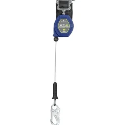 FallTech 8' Cable FT-X Class 2 LE SRL, Single-leg with Steel Snap Hook 82808SP1