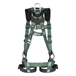 FallTech 1D Standard Non-Belted Full Body Harness, Quick-Connect Leg Adjustment FT1910QC