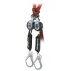 FallTech DuraTech MAX 9' Twin Leg Self-Retracting Lifeline SRD Steel Rebar Hooks 82709TB3