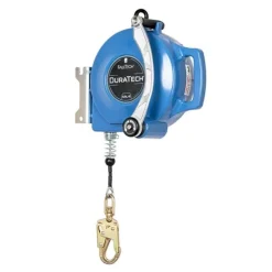 FallTech 120' DuraTrech SRL R Galvanized Cable w/ Bag and Bracket For Tripods and Davits 7278