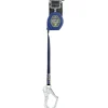 FallTech 8' EdgeCore FT-X Class 2 LE SRL, Single-leg with Steel Rebar Hook 84108SP3