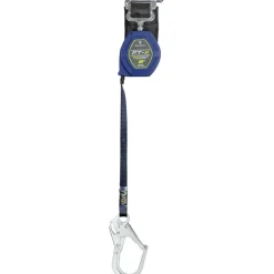 FallTech 8' EdgeCore FT-X Class 2 LE SRL, Single-leg with Steel Rebar Hook 84108SP3