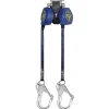 FallTech 8' EdgeCore FT-X Class 2 LE SRL, Twin-leg with Aluminum Rebar Hooks 84108TP5