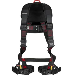 FallTech FT-Iron 2D Climbing Non-Belted Full Body Harness, Tongue Buckle Leg Adjustments SMALL 8143BFDS