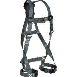 FallTech FT-Weld 3D Standard Non-belted Full Body Harness, Quick Connect Buckle Leg Adjustment 70403D