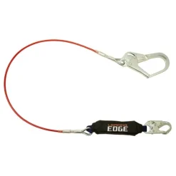 FallTech 6' Leading Edge Restraint Lanyard with Steel Snap hook and Rebar Hook 8354LE3