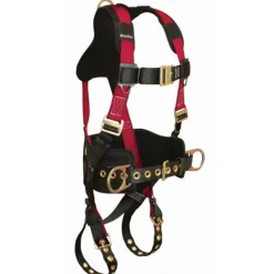 FallTech Tradesman+ 3D Construction Belted Full Body Harness 7078B