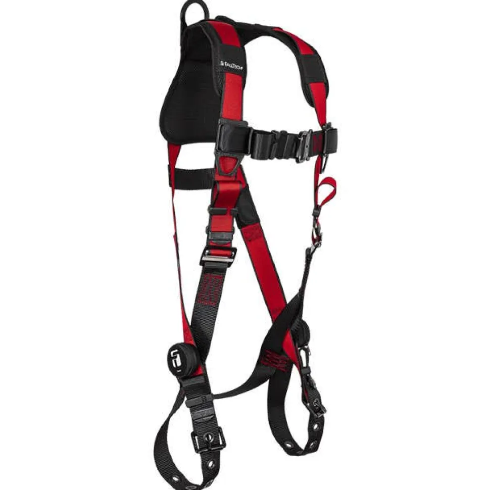 FallTech Tradesman Pro 1D Standard Non-belted Full Body Harness, Tongue Buckkle Leg Adjustment 7008C