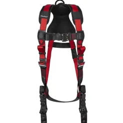 FallTech Tradesman Pro 1D Standard Non-belted Full Body Harness, Tongue Buckkle Leg Adjustment 7008C