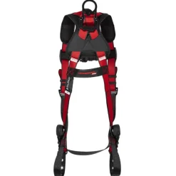 FallTech Tradesman Pro 1D Standard Non-belted Full Body Harness, Tongue Buckkle Leg Adjustment 7008C