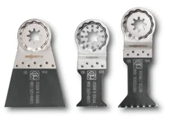Fein E-Cut Combo Set Saw Blades for Universal Use - StarLockPlus Mount, 3-Pack 35222952090