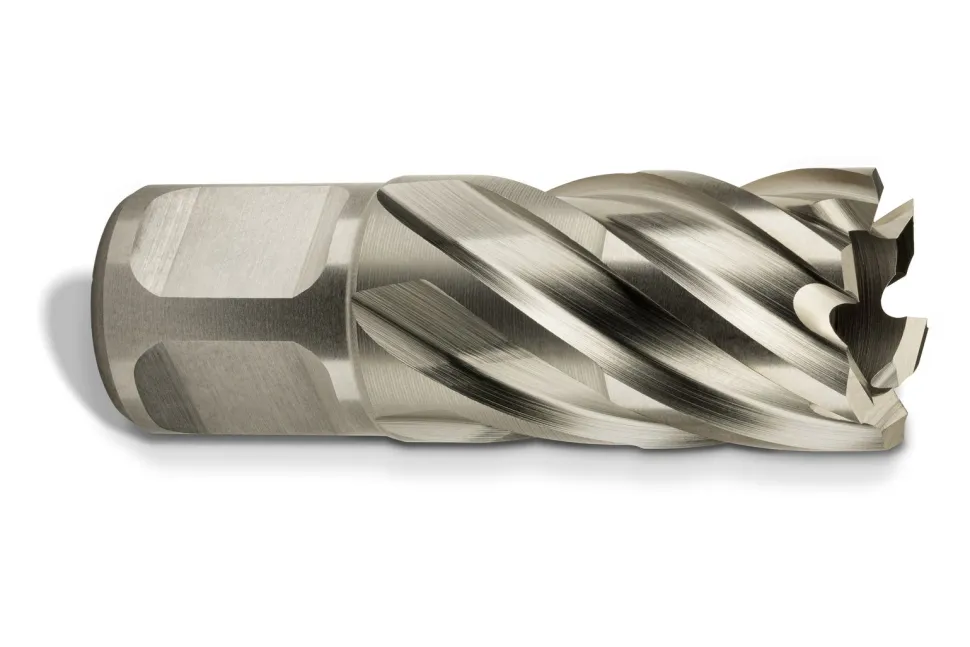 Fein Jancy Slugger HSS Nova Annular Cutter with Centering Pin - 3/4" Shank, 1" Depth, 11/16" Diameter 63134175041
