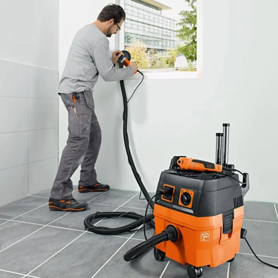 Fein Turbo I HEPA Pro 6 Gallon 151 CFM Wet/Dry Dust Extractor Vac 92037060990