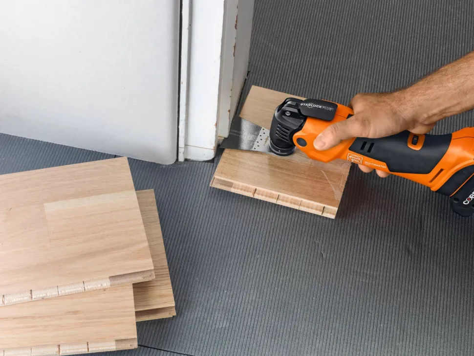 Fein 18V AmpShare MULTIMASTER AMM 500 Plus Top 4.0 Ah AS Cordless oscillating multi-tool 71293861090
