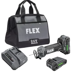FLEX Flex 24V Brushless Drywall Cut Out Tool Kit FX2471-2A