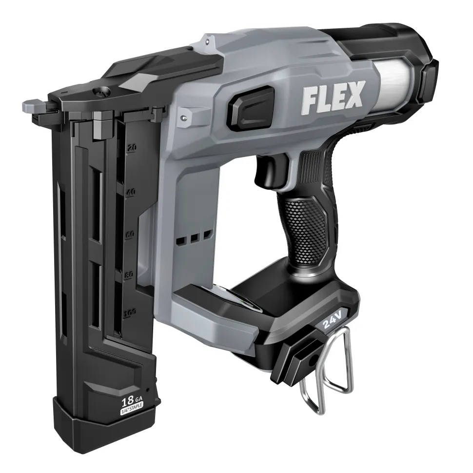 FLEX 18Ga 1/4" Narrow Crown Stapler Tool Only FX4511-Z