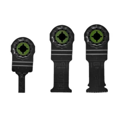 Flex 3 Piece Oscillating Accessory Plunge Cutting Blade Set FAM40101-3