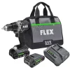 FLEX 1/2" 2-Speed Drill Driver Kit (2x2.5Ah Battery+160W Charger) FX1151-2A