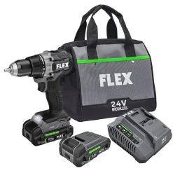 FLEX 1/2" 2-Speed Drill Driver Kit (2x2.5Ah Battery+160W Charger) FX1151-2A
