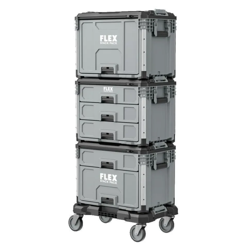 FLEX STACK PACK 3-Drawer Tool Box FS1105