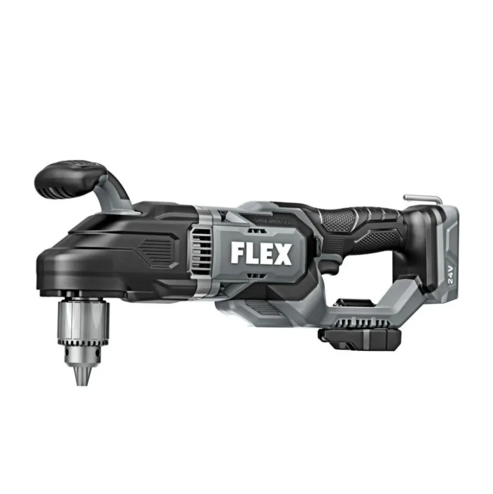 FLEX 24V Compact Right Angle Drill 1/2" Chuck (Tool Only) FX1671-Z