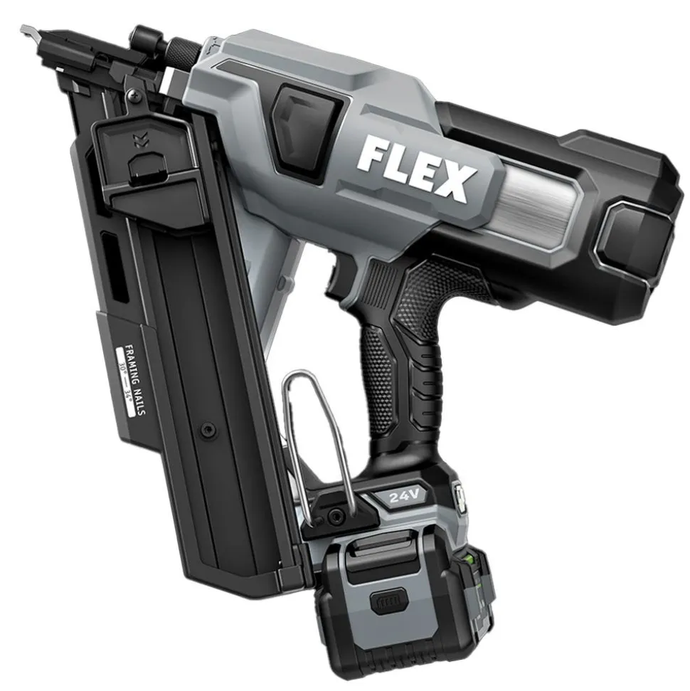 FLEX 24V 30 deg Framing Nailer 5.0Ah FX4351B-1C