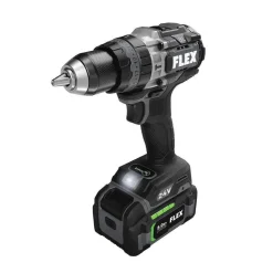 Flex 24V Hammer Drill 1/2" 2-Speed Turbo Mode Kit (2.5Ah/5.0Ah) FX1271T-2B