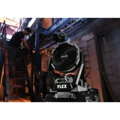 FLEX 24V Jobsite Fan 1100 CFM Duel Power AC or DC (Tool Only) FX5471-Z