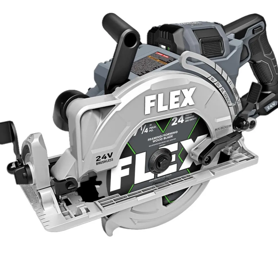 FLEX 24V Rear Handle Circular Saw 7-1/4" (Tool Only) FX2141R-Z
