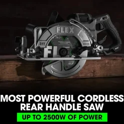 FLEX 24V Rear Handle Circular Saw 7-1/4" (Tool Only) FX2141R-Z