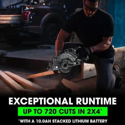 FLEX 24V Rear Handle Circular Saw 7-1/4