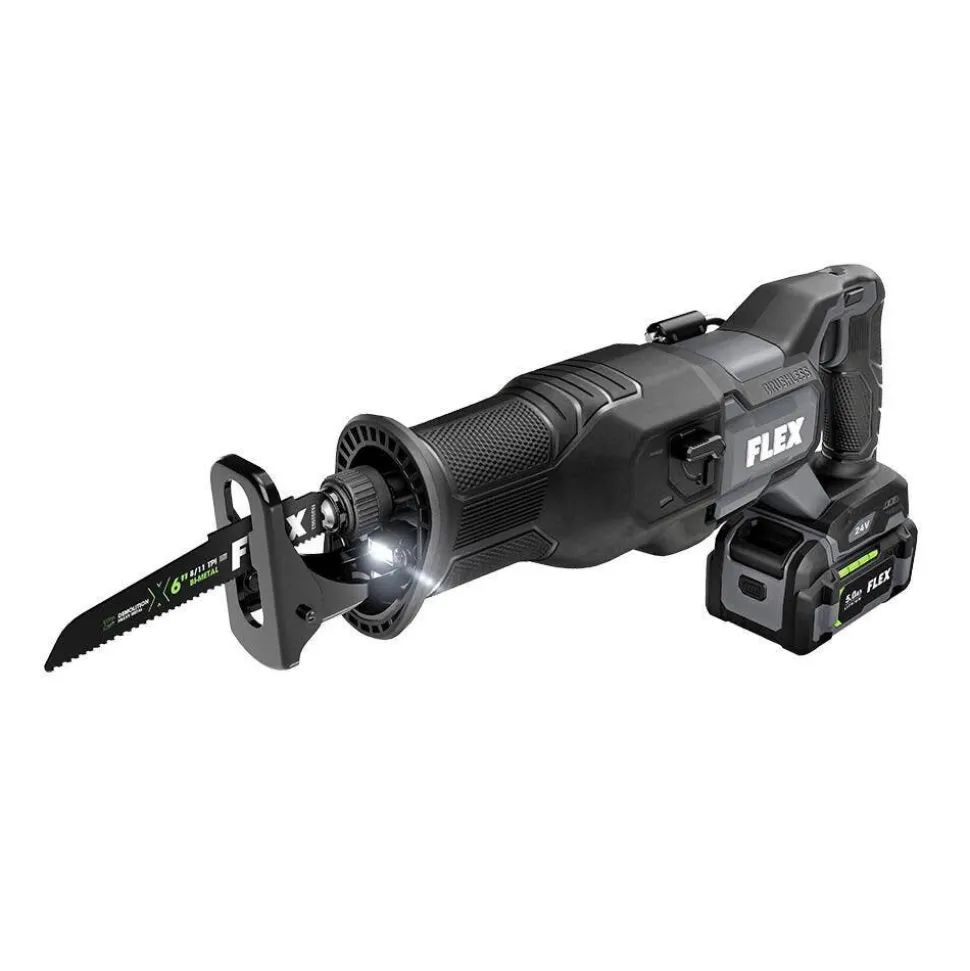 Flex 24V Reciprocating Saw Kit (5.0Ah) FX2271-1C