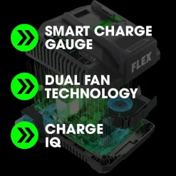FLEX 24V Super Charger (550W) FX0431-Z