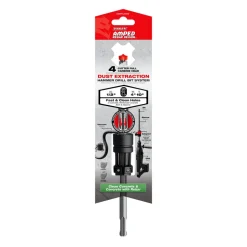Freud Diablo AMPED Rebar Demon 1/2" x 4" x 10" SDS-Plus 4-Cutter Full Carbide Head Dust Extraction Hammer Drill Bit DMAPLA4440
