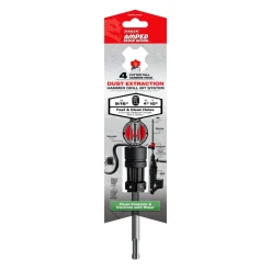 Freud Diablo AMPED Rebar Demon 9/16" x 4" x 10" SDS-Plus 4-Cutter Full Carbide Head Dust Extraction Hammer Drill Bit DMAPLA4470