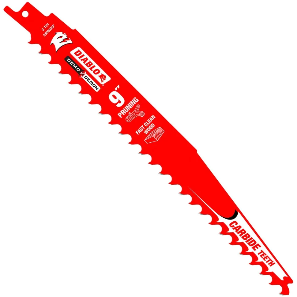 Freud Diablo 9" Carbide Tipped Pruning and Clean Wood Blade (3-Pack) DS0903CP3