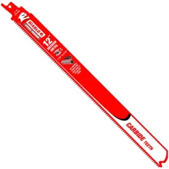 Freud Diablo 12'' Steel Demon Carbide Recip Blades for Medium Metal (1/16'' - 5/16'') Cutting (3-Pack) DS1210CF3