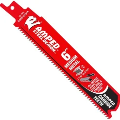 Freud Diablo 6" 10 TPI Steel Demon Amped Medium Metal Carbide Reciprocating Saw Blade DS0610CFA