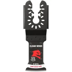 Freud Diablo 1-1/4" Universal Fit Bi-Metal Oscillating Blades for Clean Wood (3-Pack) DOU125JBW3