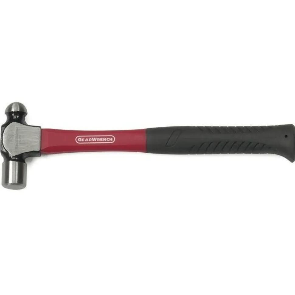 GearWrench 8oz. Ball Pein Hammer with Fiberglass Handle 82250